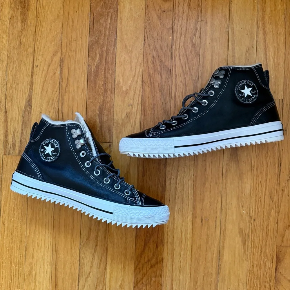 Converse Black and White Sneakers - Picture 2 of 6